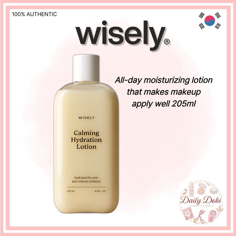 [WISELY] Sữa Dưỡng Ẩm Cả Ngày Làm Cho Trang Điểm Áp Dụng Tốt 205ml | Kem dưỡng ẩm thân thiện với tra