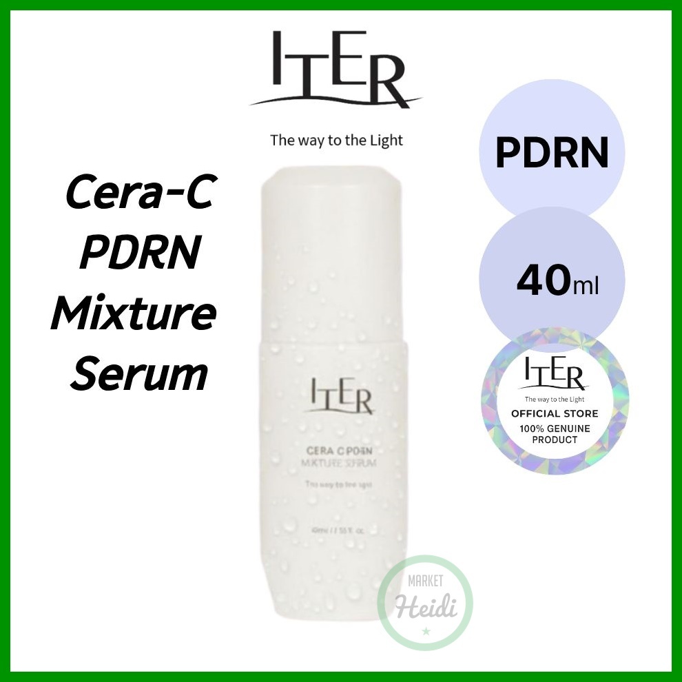 HÀN QUỐC 🇰🇷 ITER Cera-C PDRN Mixture Serum 40ml | Ceramide | Peptide | Trẻ hóa da | Rejual | Chăm só