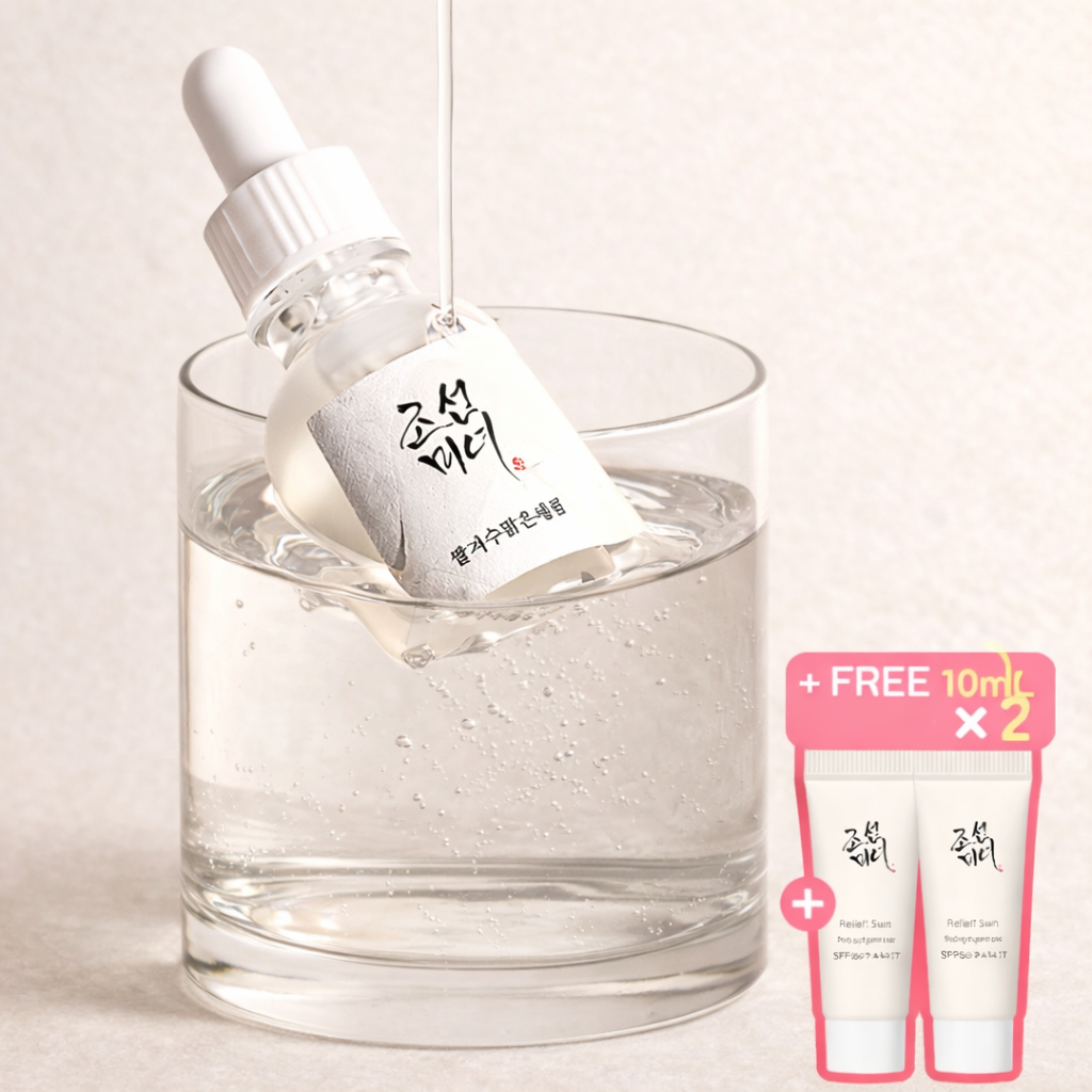 Beauty of Joseon Glow Serum 30ml + FREE Relief Sun 10ml x2 | Serum làm sáng da gạo + Probiotics | Ch