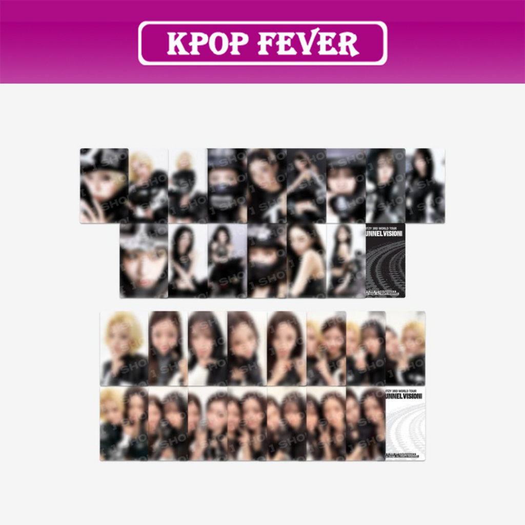ITZY [TUNNEL VISION] Tour MD / TRADING CARD