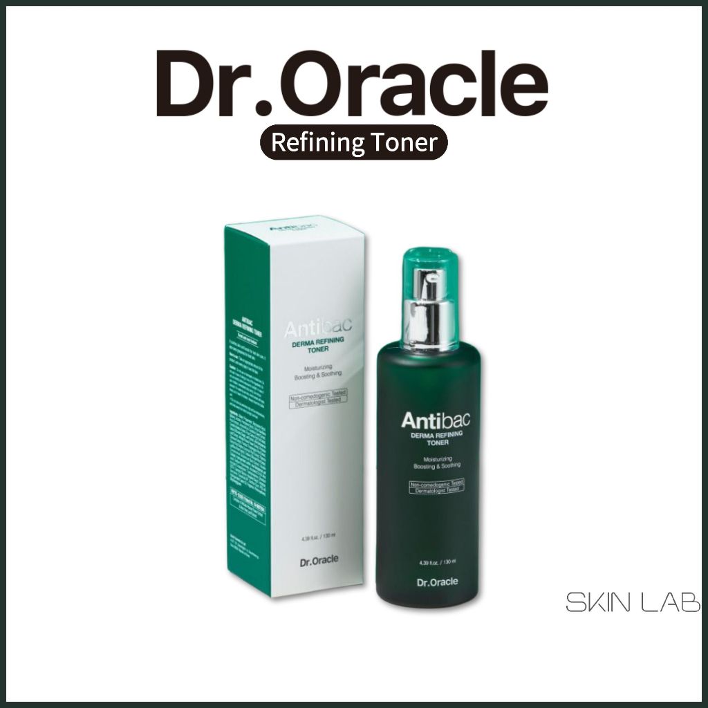 [Dr.Oracle] [Ship từ Hàn Quốc] Toner Antibac Derma Refining 130ml | Làm Dịu, Chăm Sóc Da Dầu Mụn