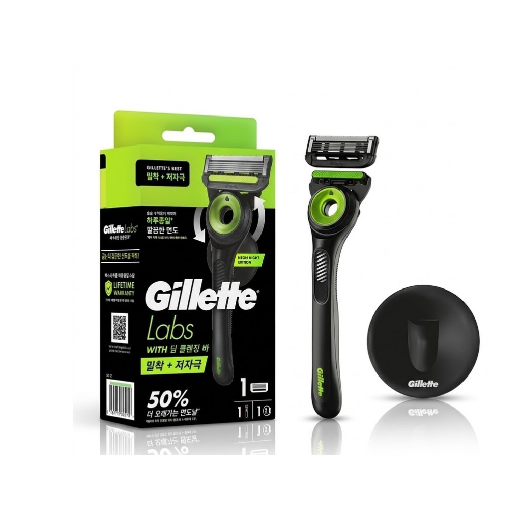 Gillette Labs Nam Razor Neon Night Edition- 1 Tay Cầm - 1 Lưỡi Dao