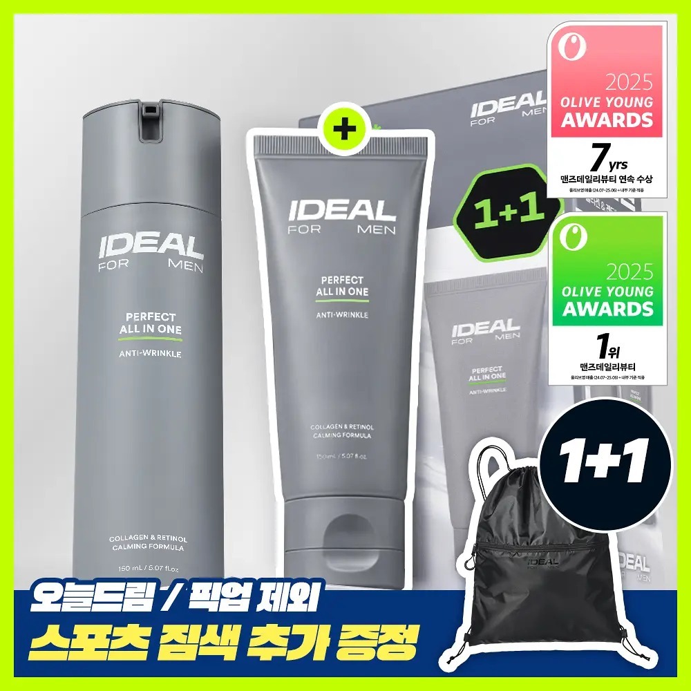 Ideal for Men Perfect All-in-One 150ml+150ml/OLIVE YOUNG KOREA