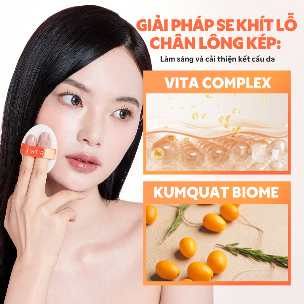 [TIRTIR] (MINI) Phấn nước chuẩn Filter AI Hoàn Hảo, Kiềm Dầu & Láng mịn MASK FIT AI Filter Cushion 4.5g | BigBuy360 - bigbuy360.vn