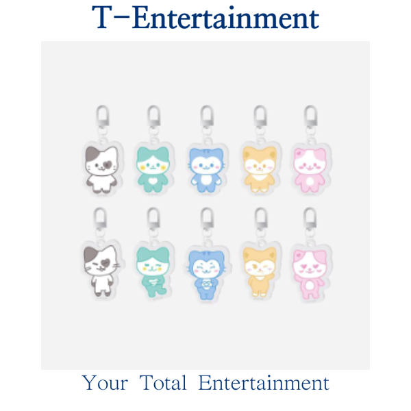 (TWINZY SECRET ACRYLIC KEYRING) ITZY WORLD TOUR [TUNNEL VISION] MD