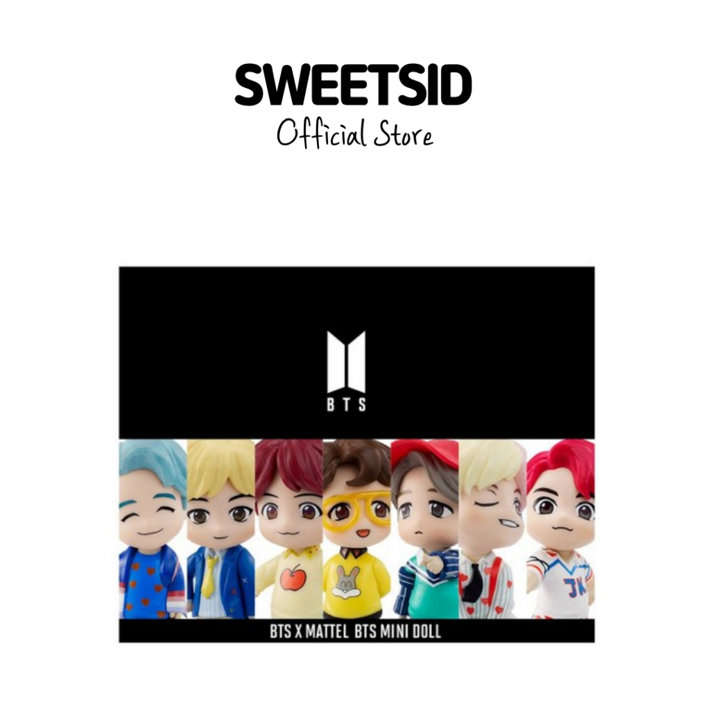 [BTS] Trang trí đồ chơi nghệ thuật hình Mini | RM, Jimin, SUGA, j-hope, Jin | Merch chính thức