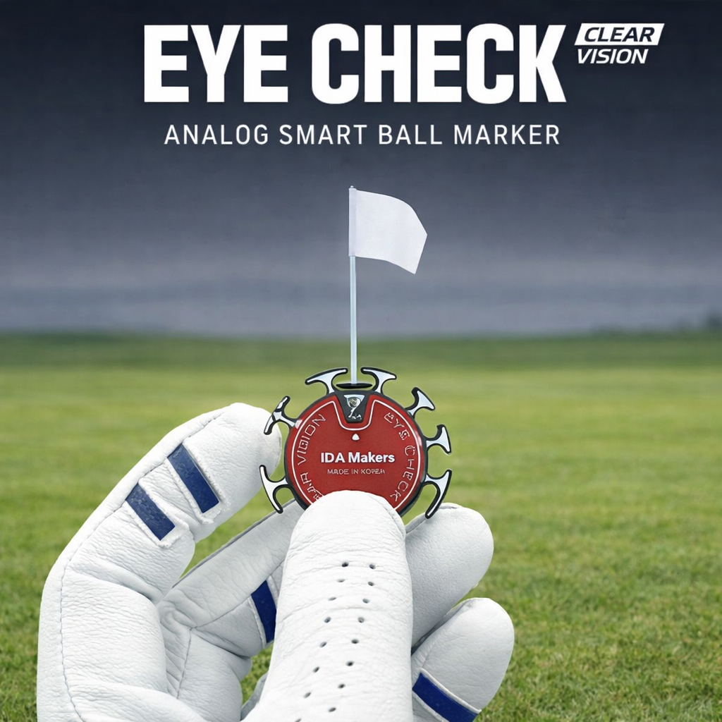 Icheck Vision Spinner Ball Marker Bộ quà tặng golf cho tầm nhìn chính xác