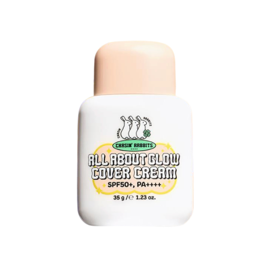 Vegan Beauty / Chasing Rabbit All About Glow Cover Cream | Tông màu tự nhiên + Chống nắng | K-Beauty