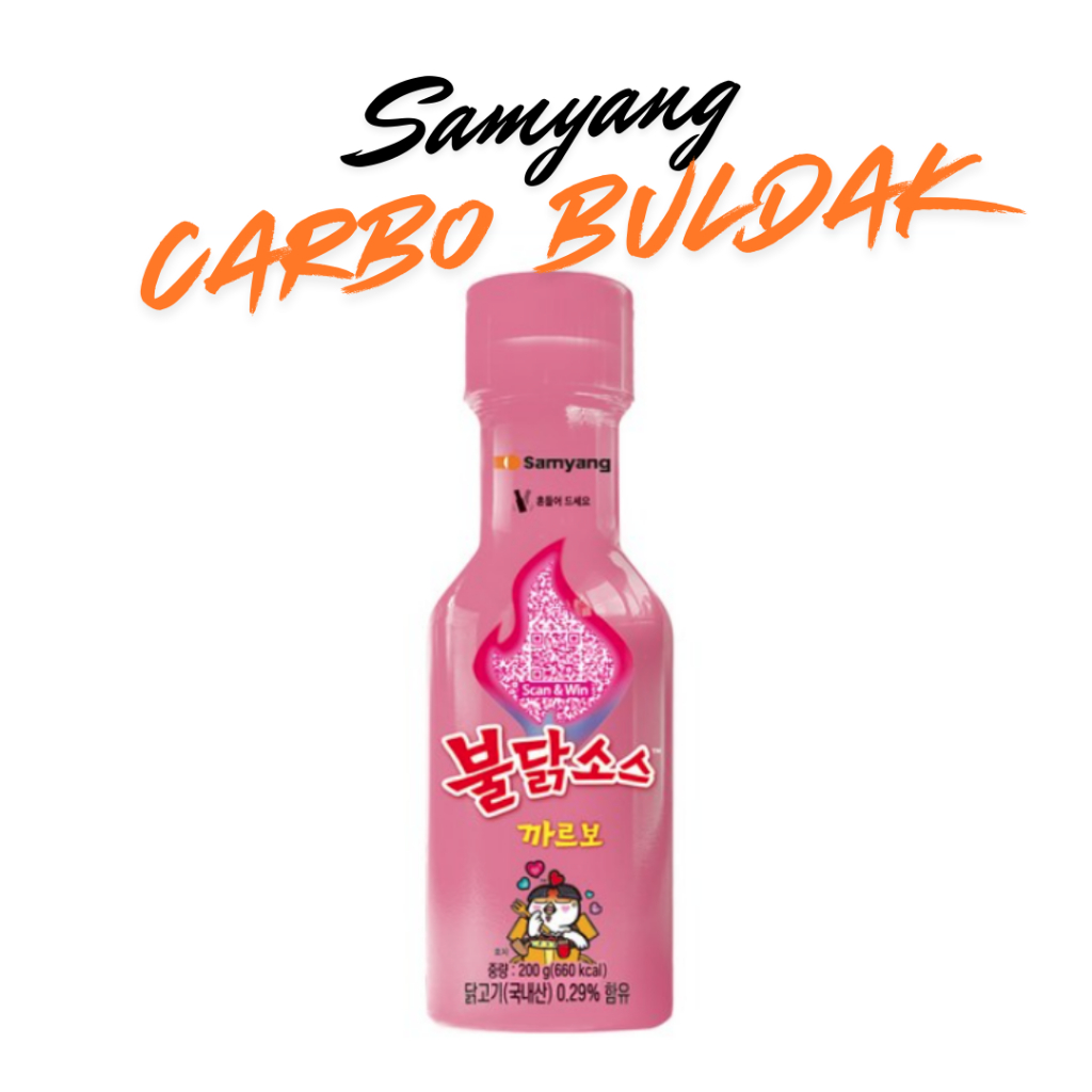 Sốt kem cay Samyang Carbo Buldak (200g) - Hương vị Viral K-Rose