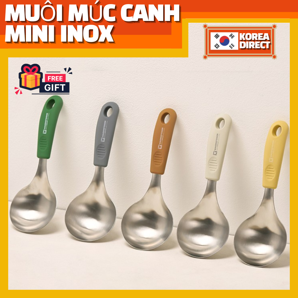 [WAGENSTEIGER] 304 KHÔNG GỈ MINI LADLE HÀN QUỐC MUKBANG YOUTUBER YÊU THÍCH SNS HÀNG HOT CHO RAMEN
