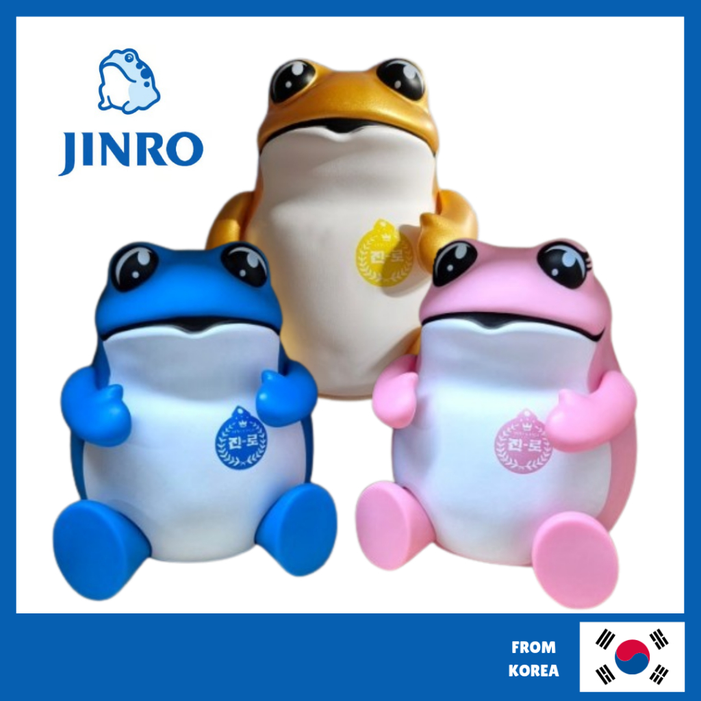 [JINRO] DUKKEOBI SHOP Doekkabi Hình / Bộ sưu tập hàng cóc Jinro (Vàng / Xanh / Hồng)