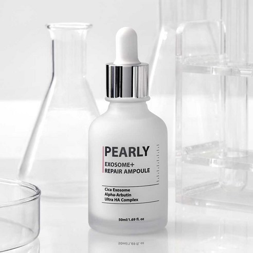 PEARLY Exosome Repair Ampoule 50ml 1ea Pore Tighting Dark Spot Serum Làm trắng da Cica Soothing