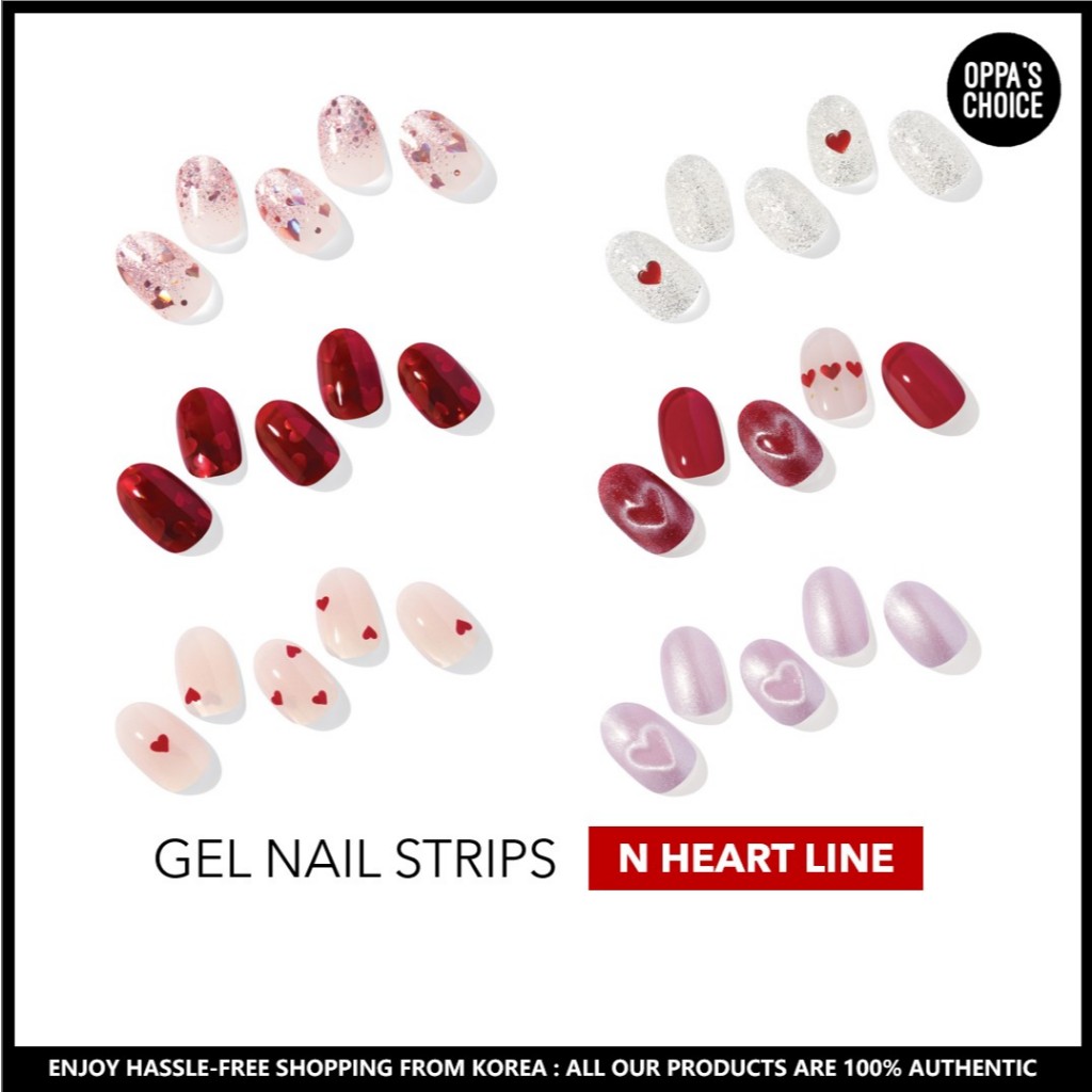 [OHORA] GEL NAIL STRIPS - N DÂY TRUNG TÂM