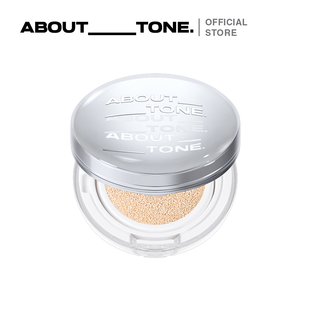 ABOUT TONE SKIN LAYER FIT CUSHION - 13g (Blur Cover | Sweat proof l Long lasting l Custom design) [8
