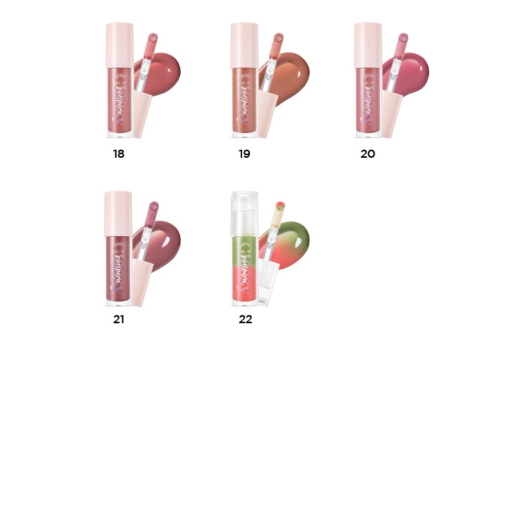 [PERIPERA - MÀU MỚI] | Ink Glasting Lip Gloss 4.5ml (Môi đầy đặn, Không dính, Đầu cỡ lớn, Thuần chay) | BigBuy360 - bigbuy360.vn