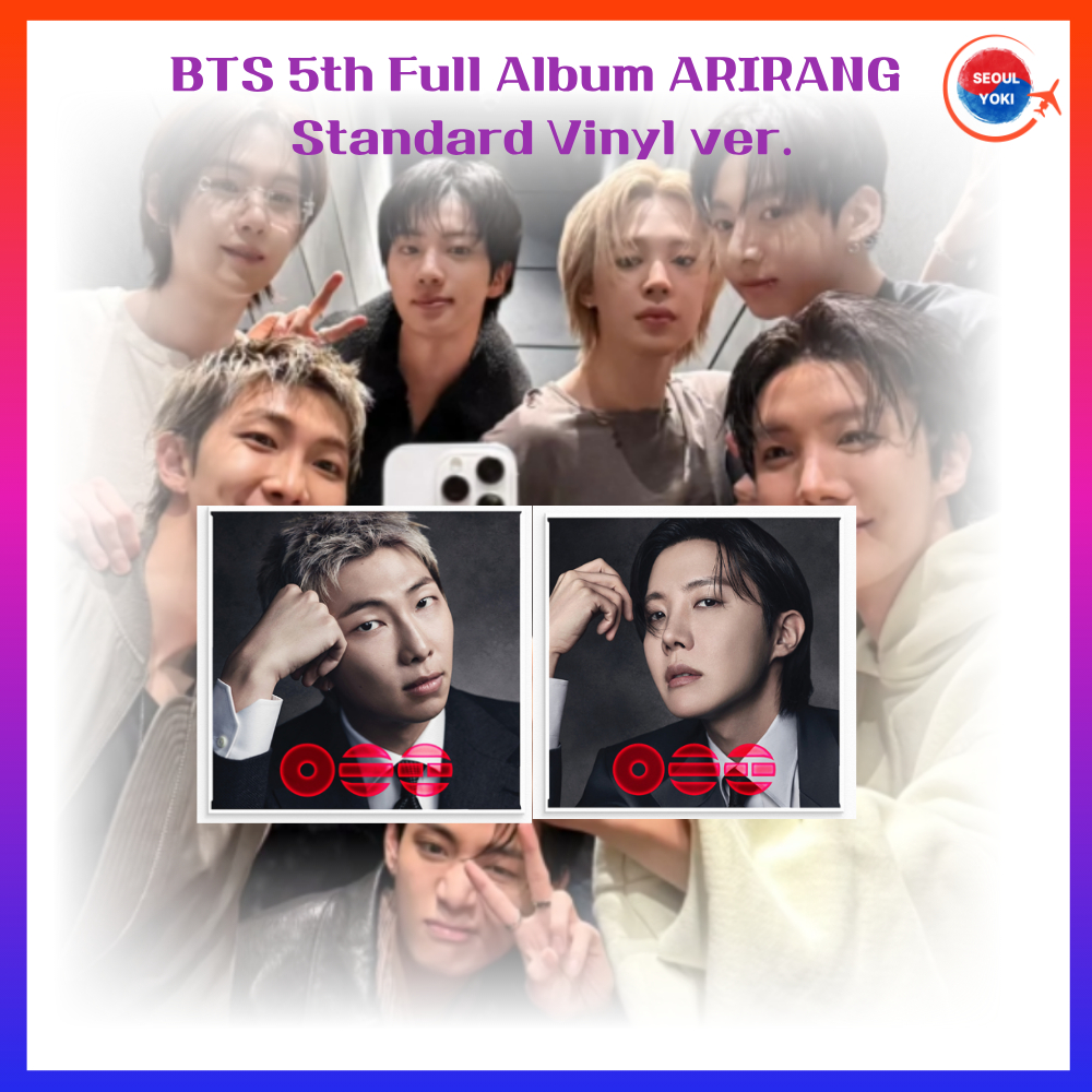 Album đầy đủ thứ 5 của BTS ARIRANG Vinyl tiêu chuẩn ver.
