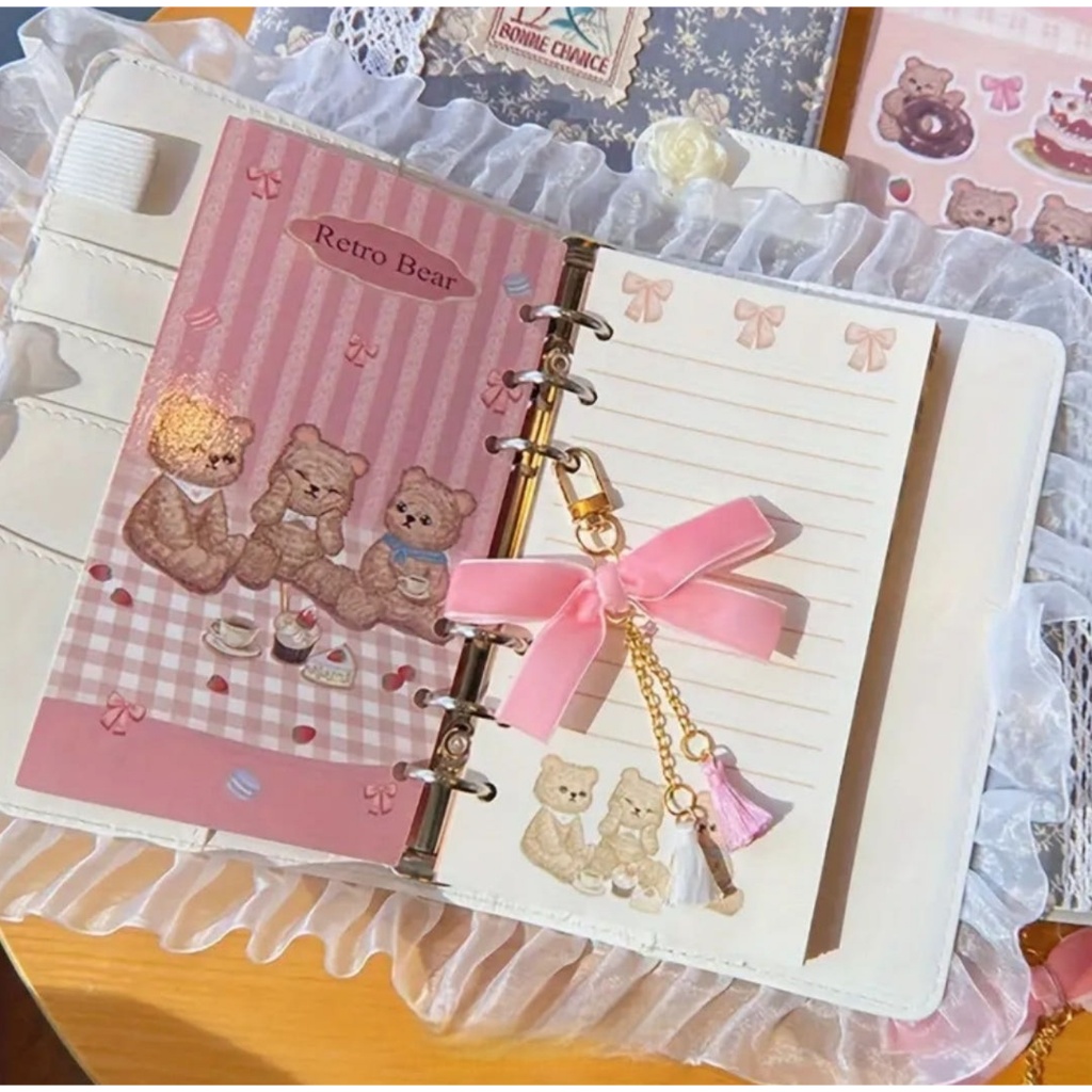 A6 Vải Mini Notebook Nhật Ký Sách 80 Trang planer notepad Giấy Handmade