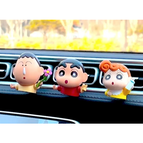 Máy làm mát không khí ô tô Mini Belle Amant Shin Chan | Bộ khuếch tán kẹp lỗ thông hơi | Mùi hương l