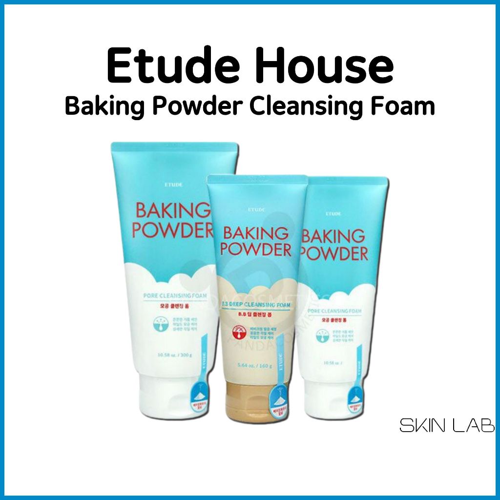 [ETUDE HOUSE] Baking Powder Deep Cleansing Foam 160ml (Pore Scrub / B.B Deep Cleansing)
