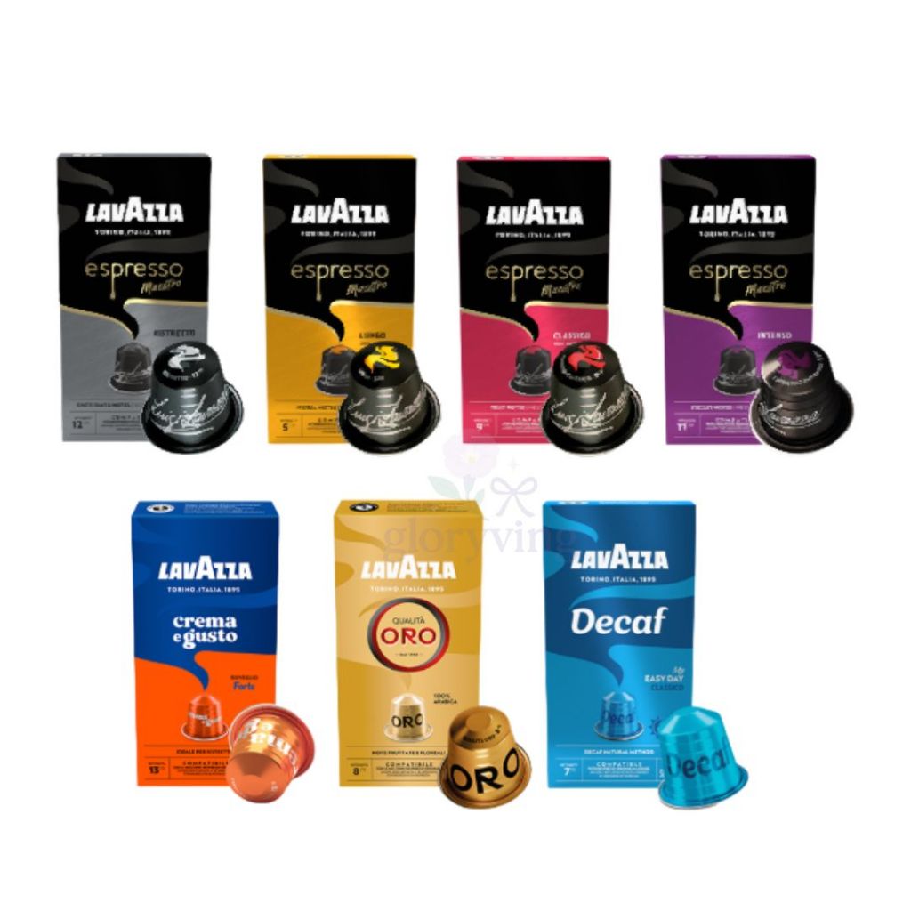 [Lavazza] Viên Nén Tương Thích Nespresso 10 Gói | Viên Nén Cà Phê Ý | Cà Phê Lavazza Dành Cho Máy Ne