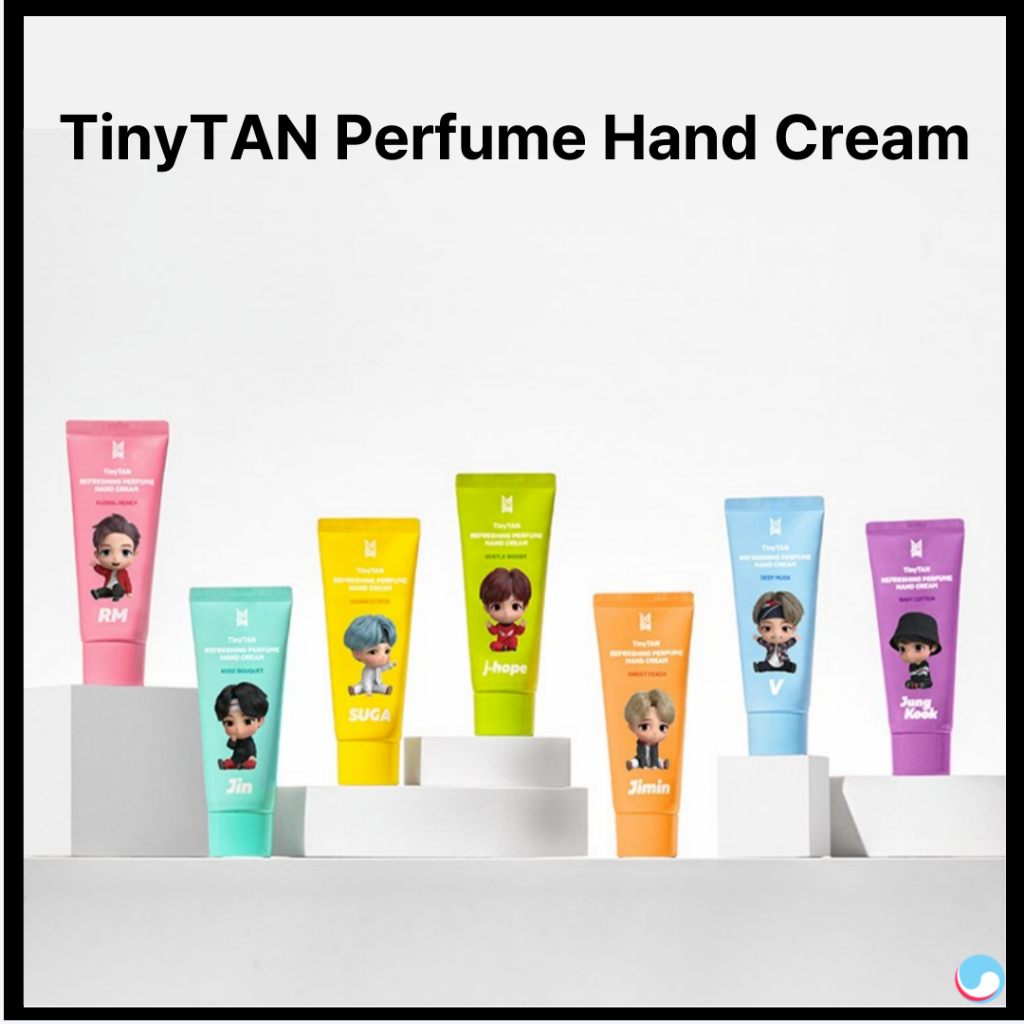 [BTS MONAMIxTinyTAN] Kem dưỡng tay nước hoa 50ml Thành viên BTS K-Pop K-Beauty
