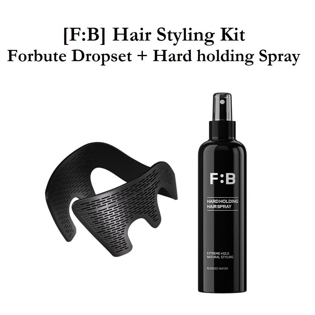 [F: B] Bộ tạo kiểu tóc Forbute | Dụng cụ ép tóc bên hông nam + Xịt giữ cứng | Giải pháp Dropset Down