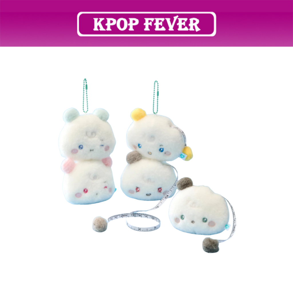 PLAVE x LINE FRIENDS [MMMM BABY ROOM] MD / Plush Tape Measure Keyring