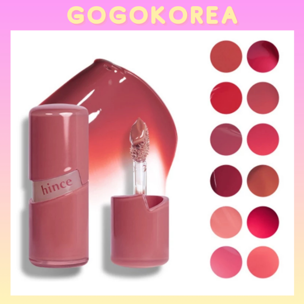 [Hince] Raw Glow Gel Tint 4ml (23 Màu)