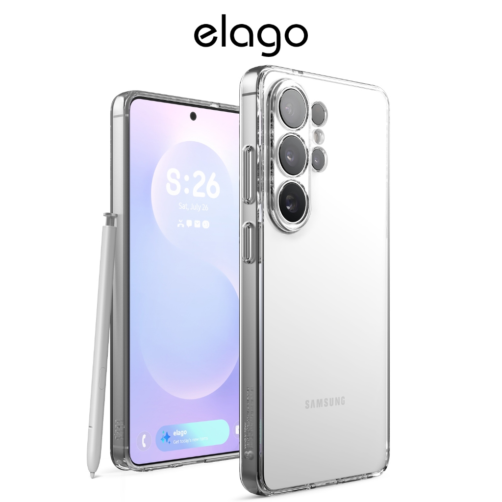 Ốp lưng Galaxy S26, Galaxy S26 Plus, Galaxy S26 Ultra elago Clear Hybrid
