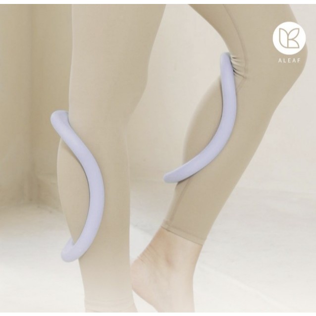 Vòng yoga lực cứng cho stretching và massage Arif Pastel Yoga Ring Hard Type