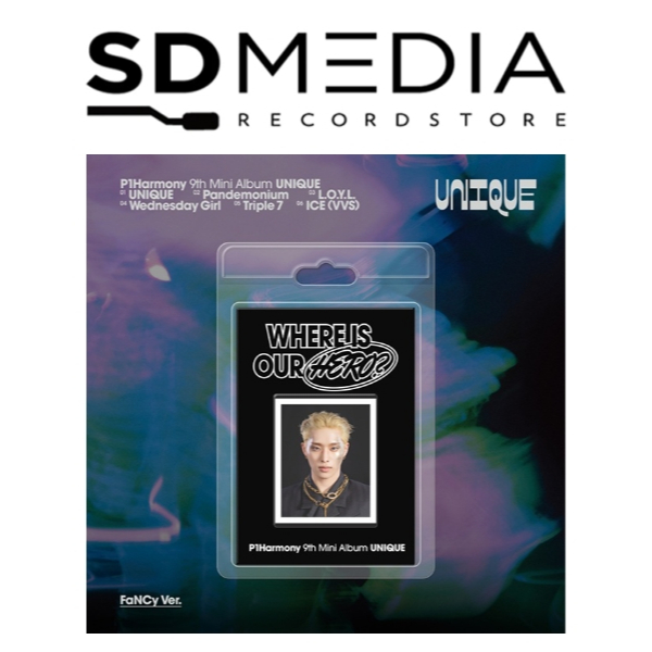 P1Harmony 9th Mini Album - ﻿UNIQUE (﻿FaNCy Ver.)