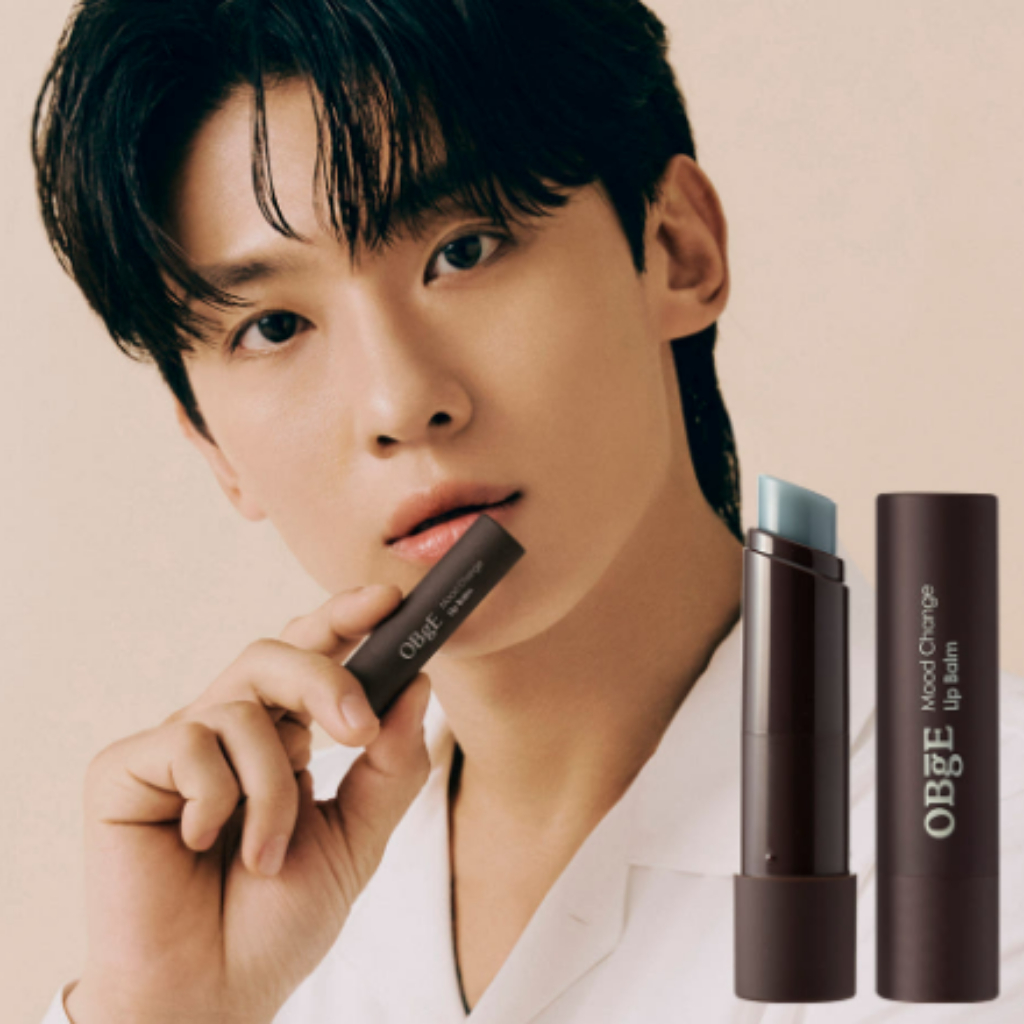 OBgE Korea – Son dưỡng môi thay đổi tâm trạng cho nam 3g | Son dưỡng môi đổi màu | Son dưỡng môi nam
