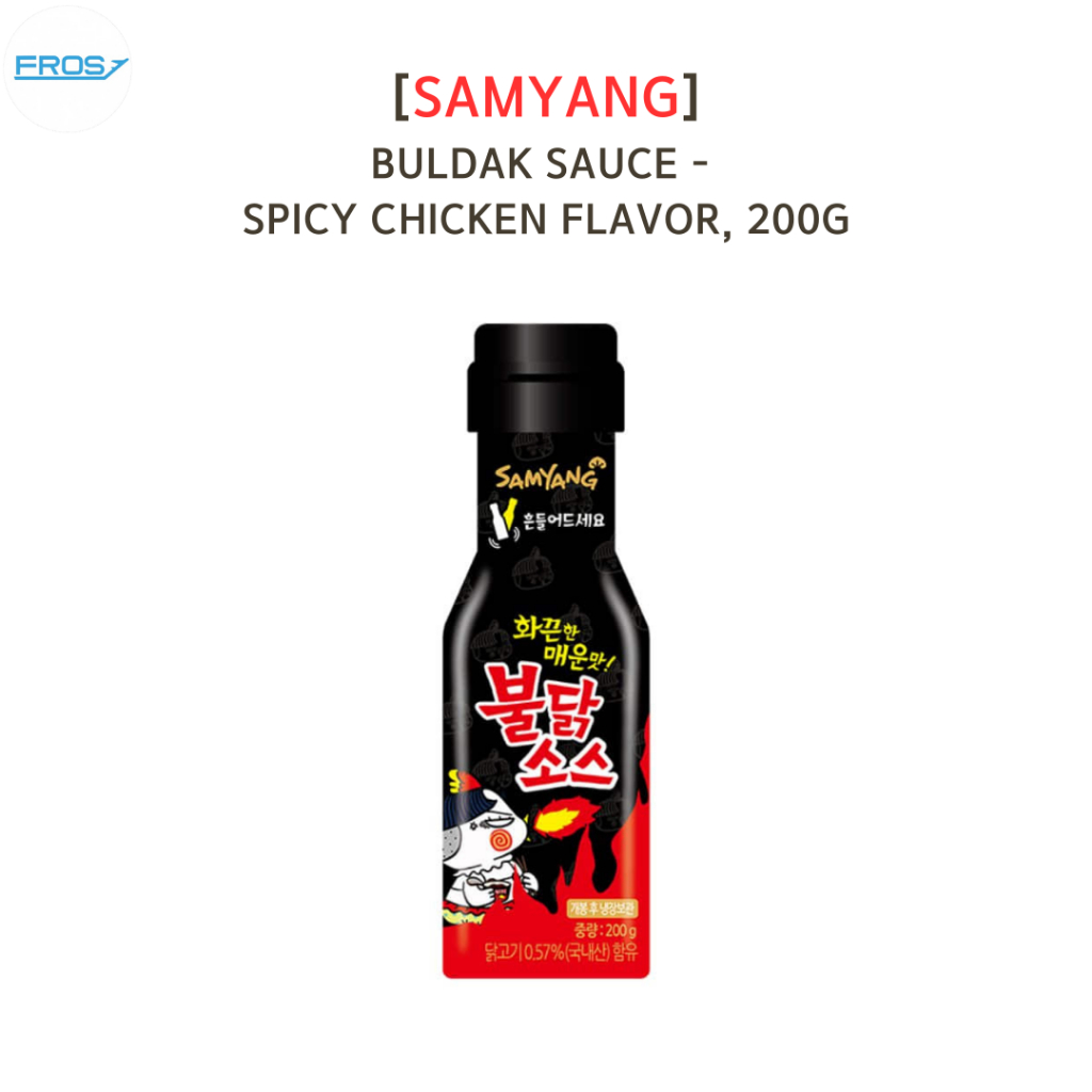 [SAMYANG] BULDAK SAUCE. HƯƠNG DẪN GÀ. 200G. Nước sốt bán chạy Hàn Quốc.