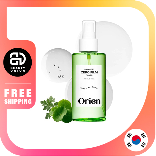 Nước hoa hồng ngải cứu ORIEN MUGWORT ZERO FILM TONER 160ML (trước đây là Soothe In Toner)