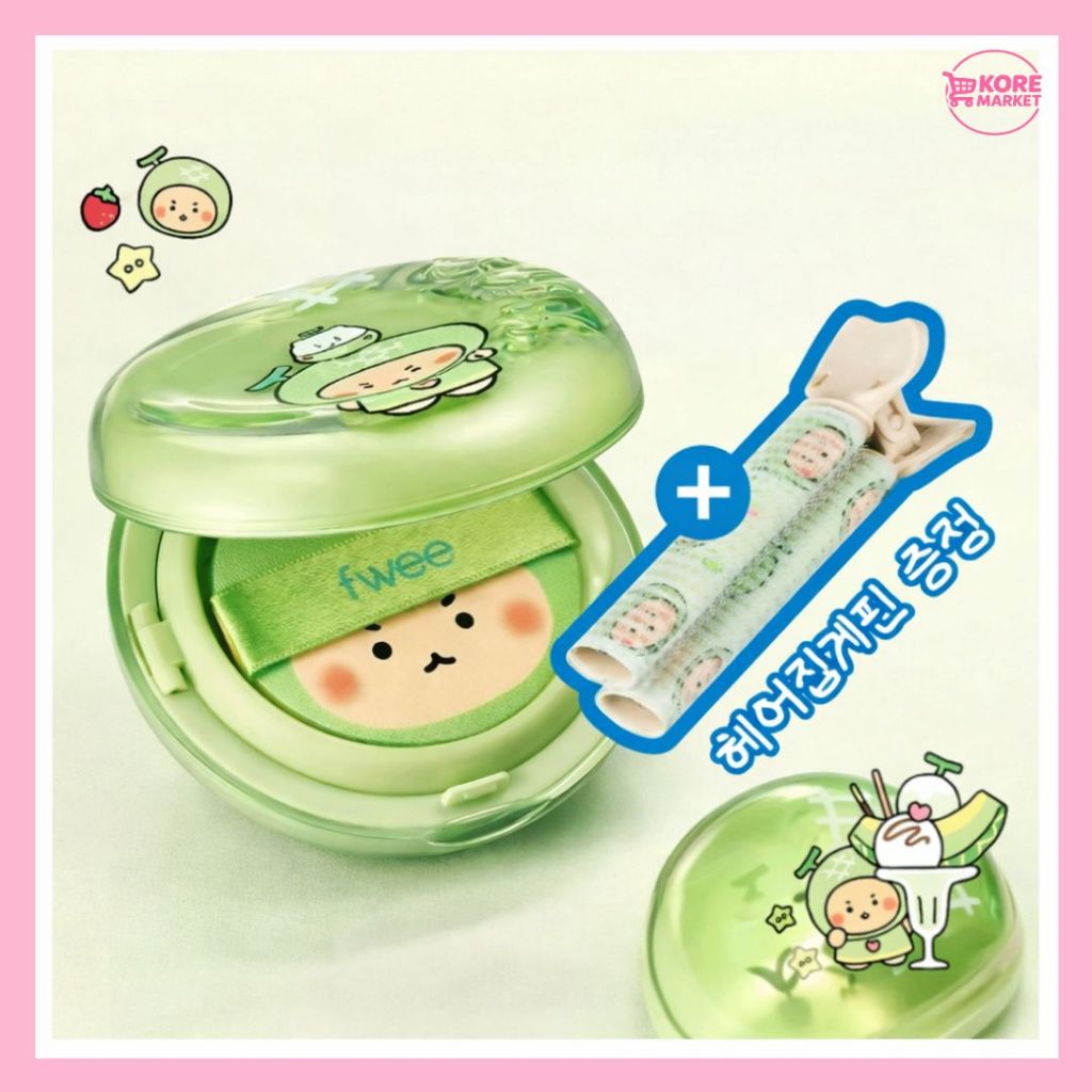 CUSHION FWEE MANGGOM COLLAB CHÍNH HÃNG – 13G + REFILL SET KÈM LÕI
