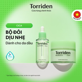 [Torriden Chính hãng] [SET] Serum và kem dưỡng BALANCEFUL CICA, 50ml+80ml