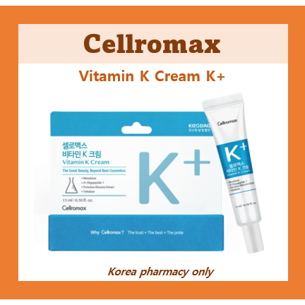 Kem chăm sóc Cellromax Vitamin K + Menadion (vitamin k3), Chiết xuất Centella Asiatica