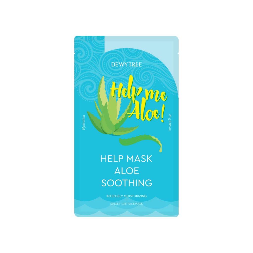 [DEWYTREE] [Quà tặng - Không bán] Mặt nạ làm dịu da lô hội Help Me (1ea)