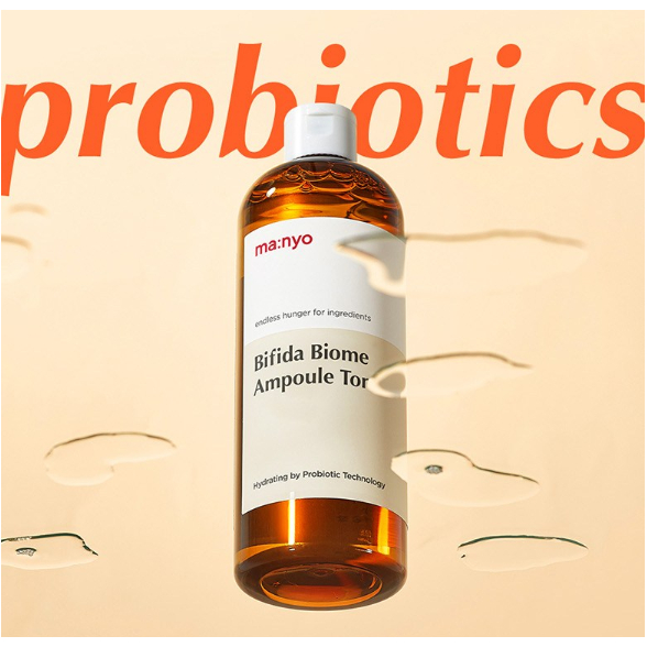 Mực in Manyo Factory Bifida Biome Ampoule 400ml x 1 | Toner dưỡng ẩm chăm sóc hàng rào da cho da nhạ