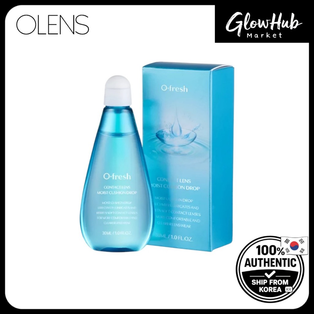 OLENS OFRESH 30ml, kính áp tròng ẩm, Ống kính - Dung dịch chăm sóc ống kính cho độ tươi mát lâu dài