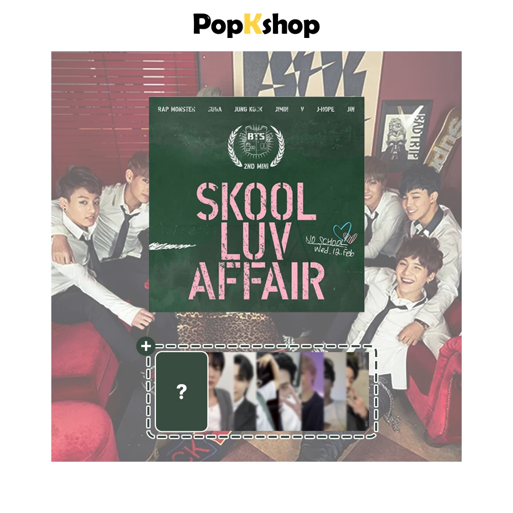 [QUÀ TẶNG] BTS 2nd Mini Album [ SKOOL LUV AFFAIR ]