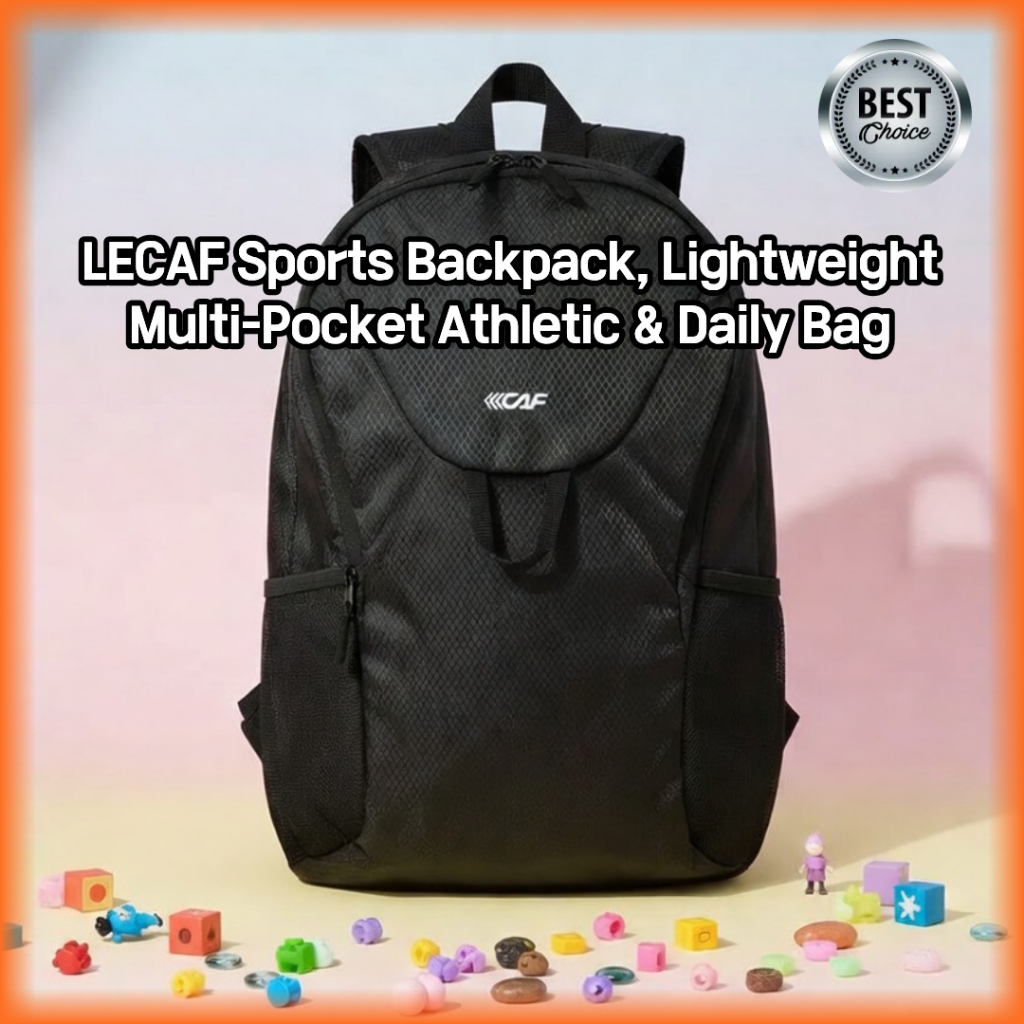 Ba lô thể thao LECAF, Túi thể thao & hàng ngày nhiều túi nhẹ