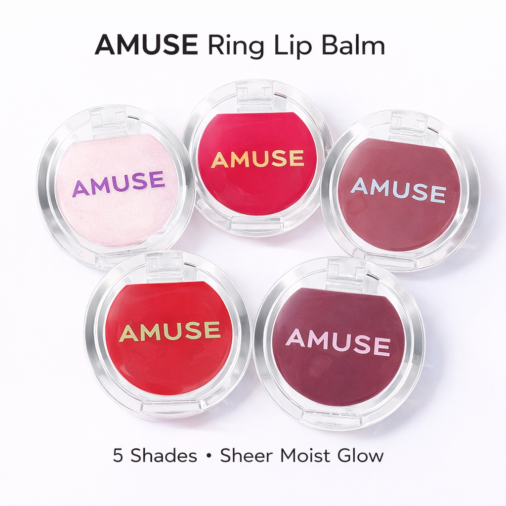Son dưỡng môi AMUSE Ring 0.9g | Son dưỡng môi nhuộm màu dưỡng ẩm