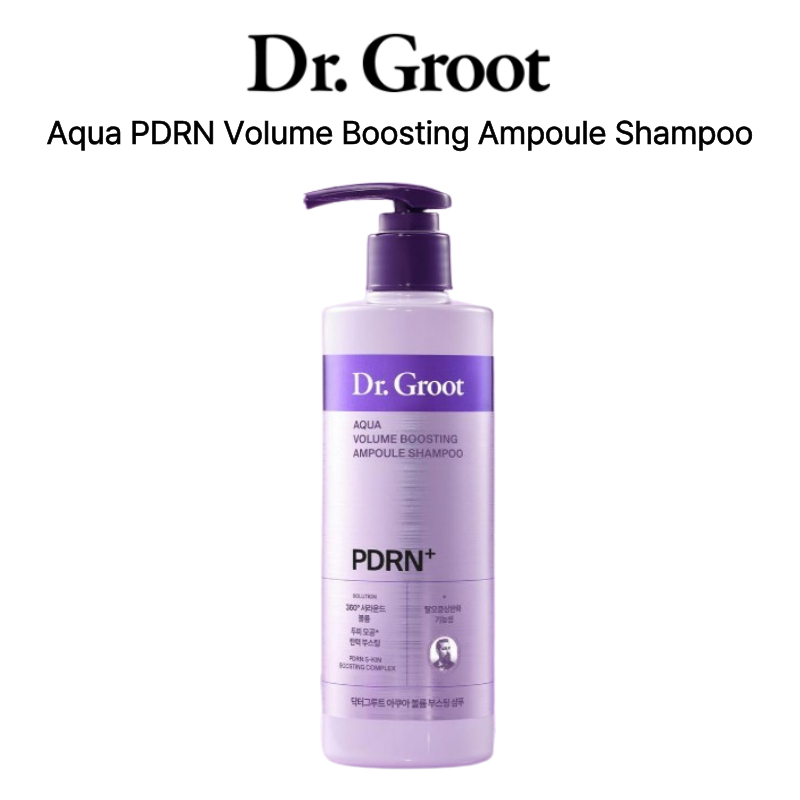 [Dr.Groot] Aqua PDRN Dầu Gội Ampoule Tăng Độ Phồng