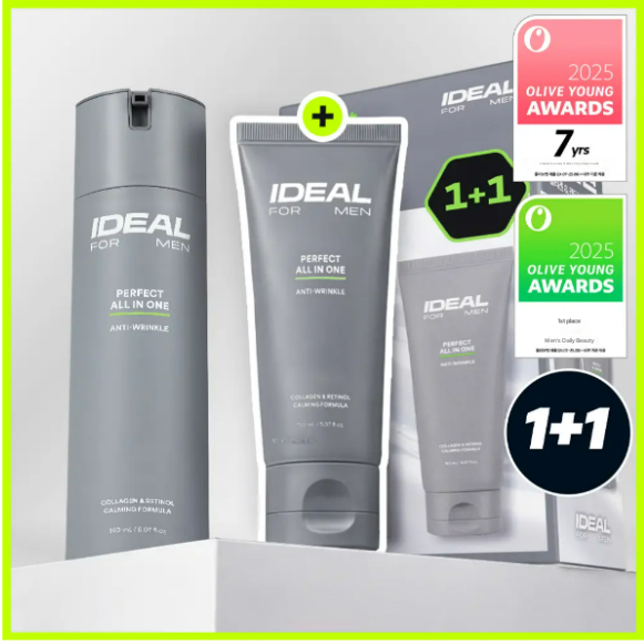 IDEAL FOR MEN Perfect All-In-One 150ml (Đơn hàng / Bộ đặc biệt)