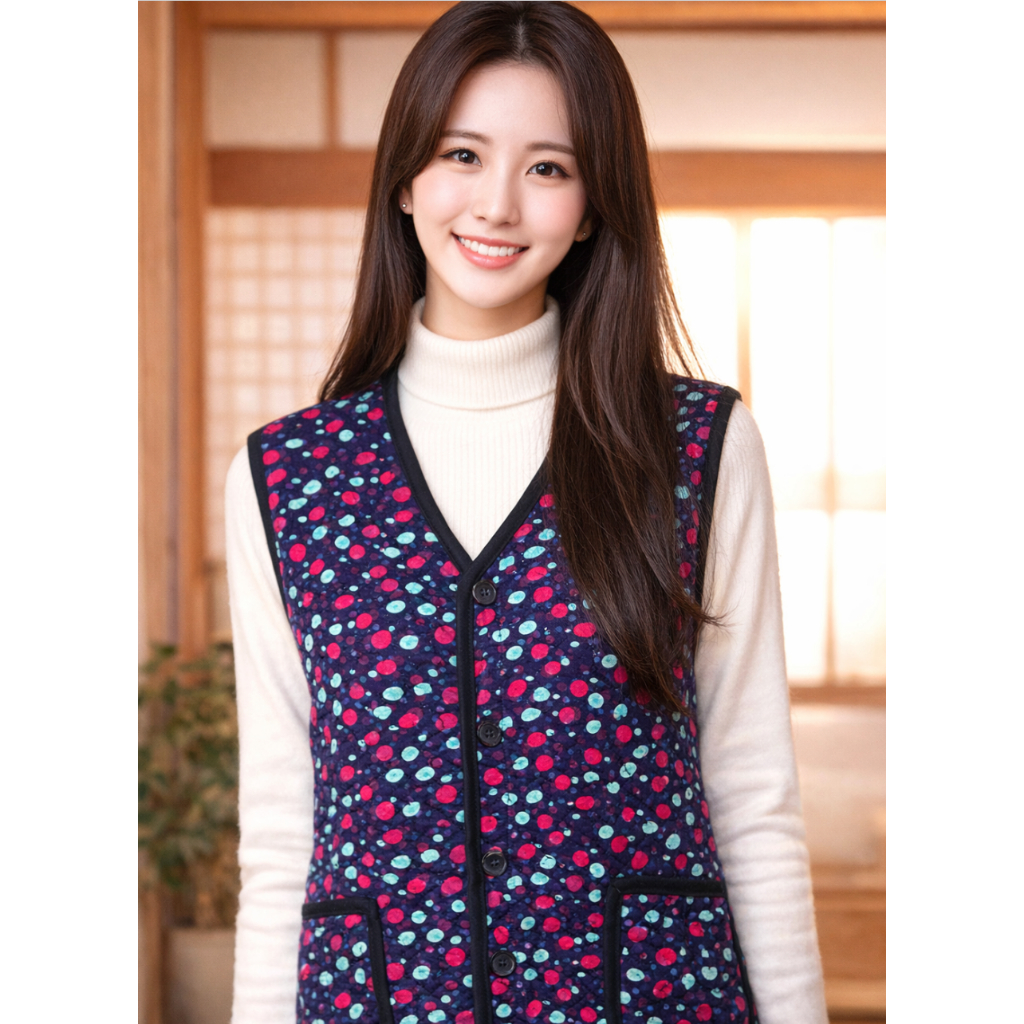 Áo khoác Sherpa đệm hoa Taeyeon | Phong cách cổ điển mùa đông | Thời Trang Thị Trường & Cottagecore 