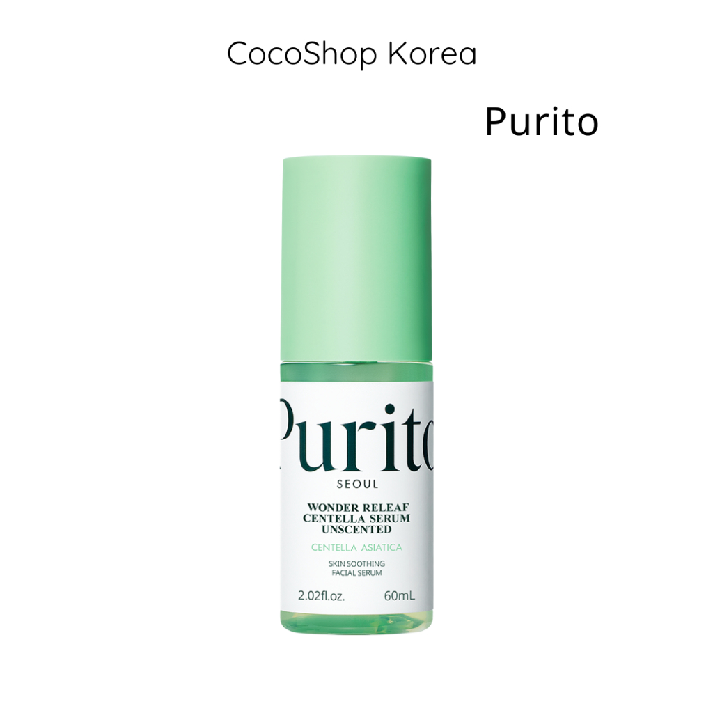 Purito Wonder Releaf Centella Serum không mùi 60ml – Serum mặt| CocoShop