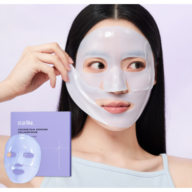 Mặt nạ tấm Collagen Exosome kép Starlike Azulene 5 gói
