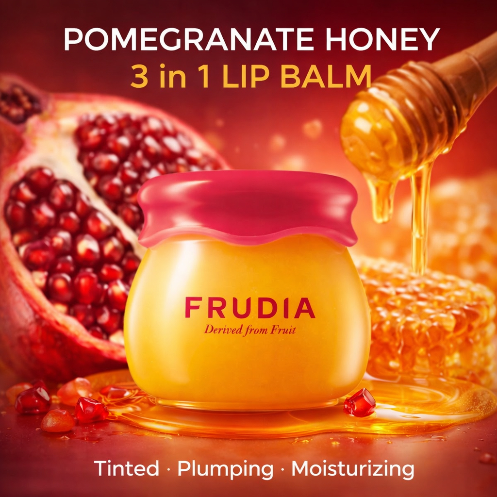 Son dưỡng môi dạng hạt FRUDIA 3 trong 1