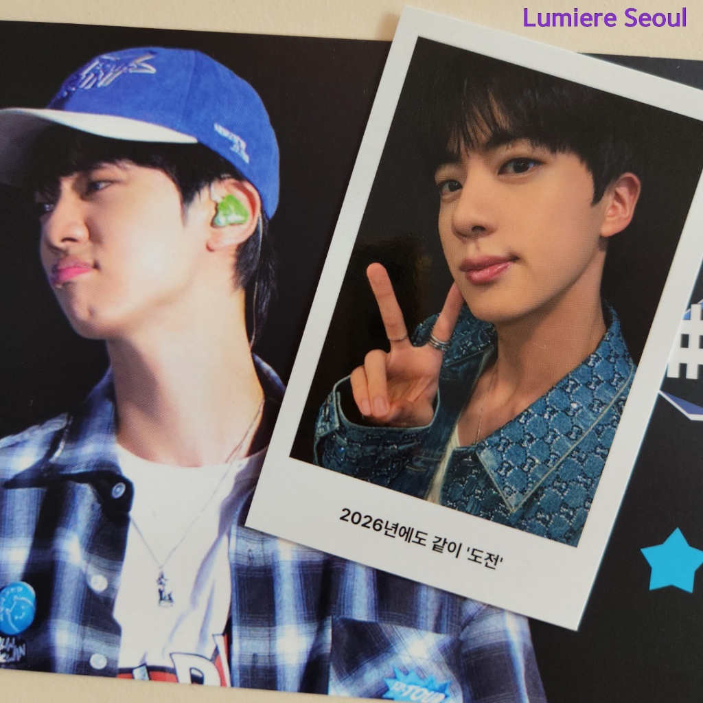 BTS Jin – RUN SEOKJIN EP. TOUR THE MOVIE Hàng hóa sự kiện CGV chính thức (Tùy chọn A ~ D)
